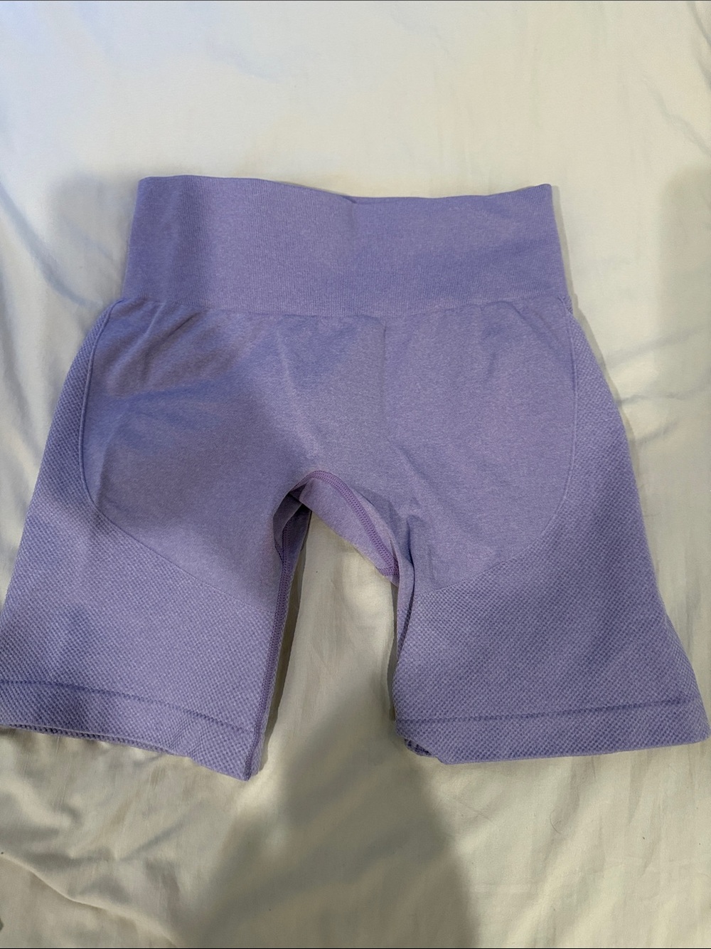 NVGTN High-Waist Lavender Bike Shorts